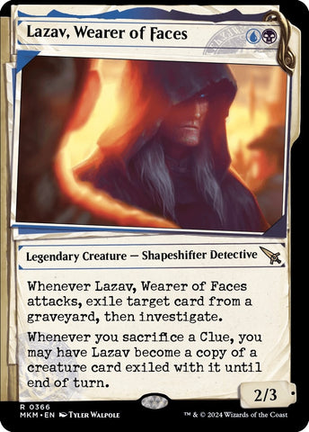 Image for Lazav, Wearer of Faces (Showcase) (0366) (366) [Murders at Karlov Manor]
