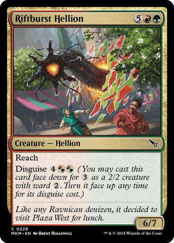 Image for Riftburst Hellion (228) [Murders at Karlov Manor]