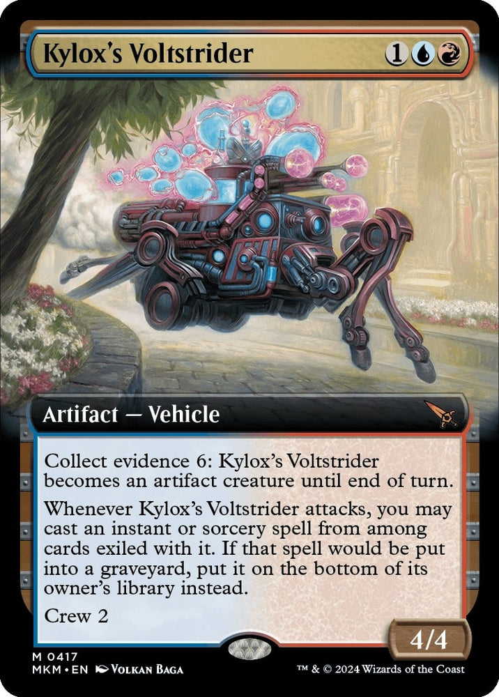 Image for Kylox's Voltstrider (Extended Art) (417) [Murders at Karlov Manor]
