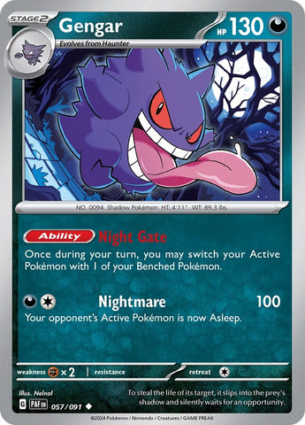 Image for Gengar (057/091) (PAF)