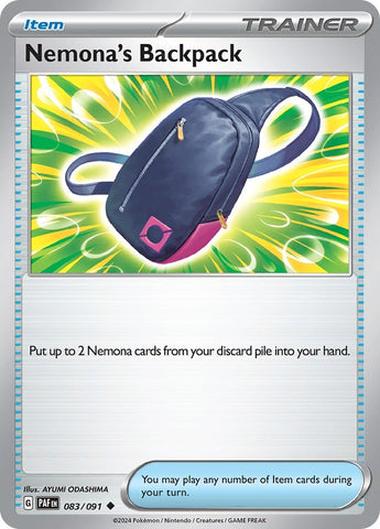 Image for Nemona's Backpack (083/091) (PAF)