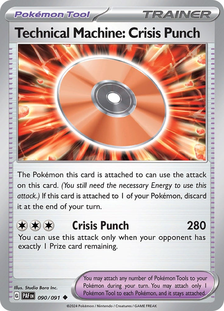 Image for Technical Machine: Crisis Punch (090/091) (PAF)