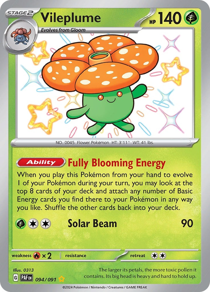 Image for Vileplume (094/091) (PAF)