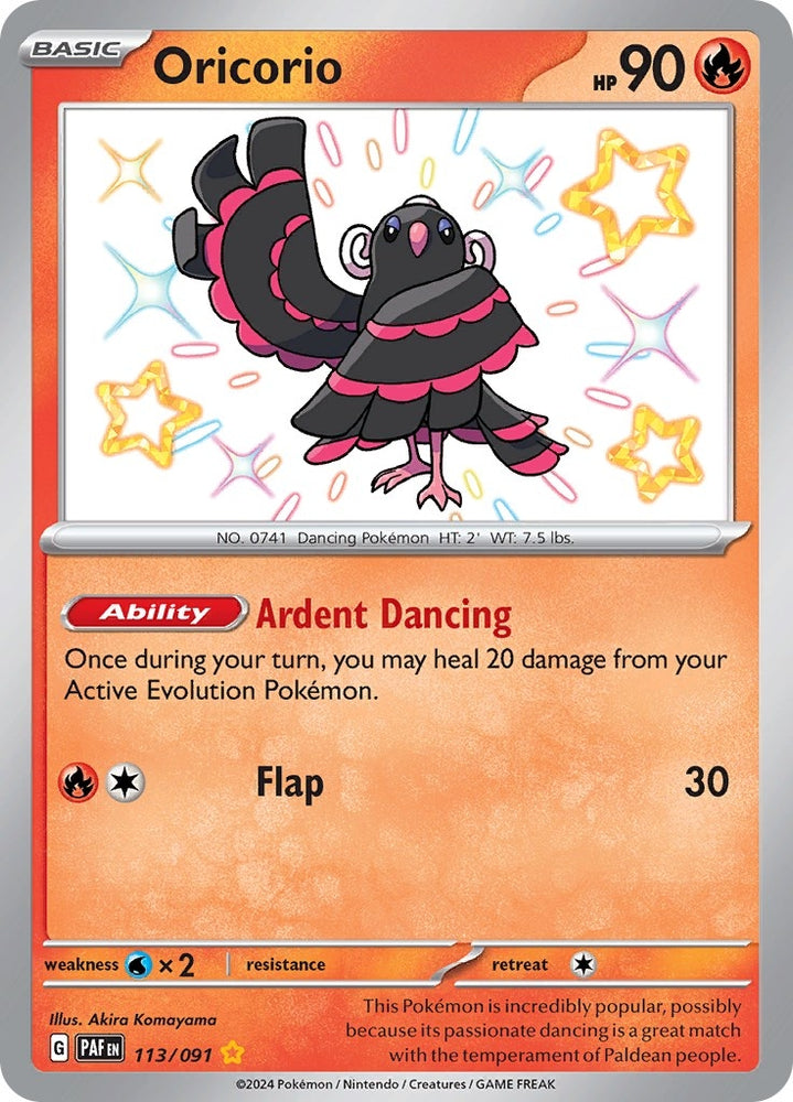Image for Oricorio (113/091) (PAF)
