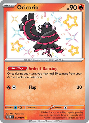 Image for Oricorio (113/091) (PAF)
