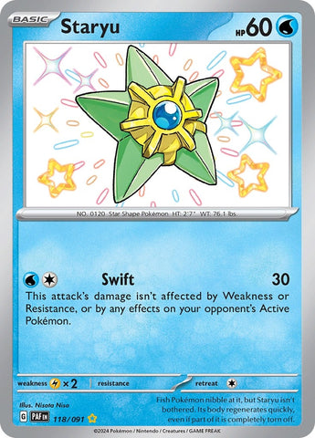 Image for Staryu (118/091) - Pokemon
