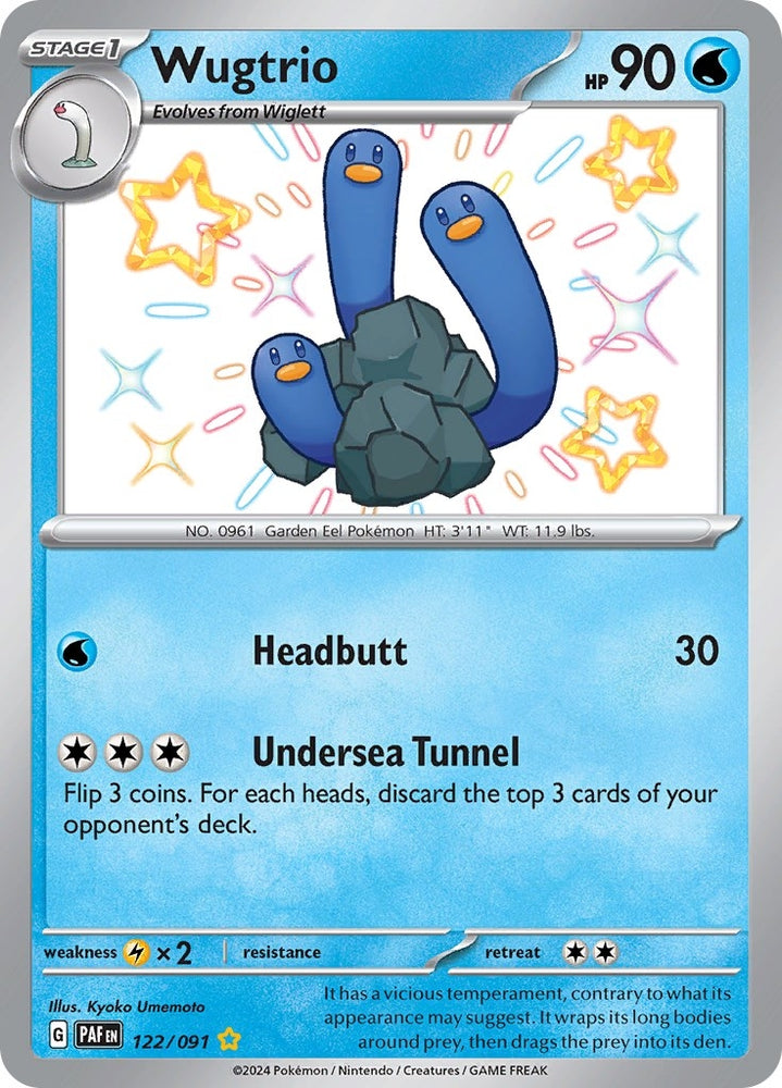 Image for Wugtrio - 122/091 (122/091) (PAF)