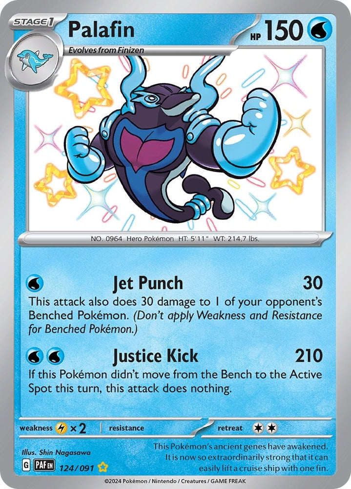 Image for Palafin - 124/091 (124/091) [SV: Paldean Fates]