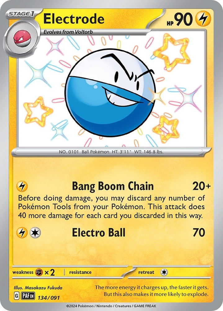 Image for Electrode (134/091) [SV: Paldean Fates]