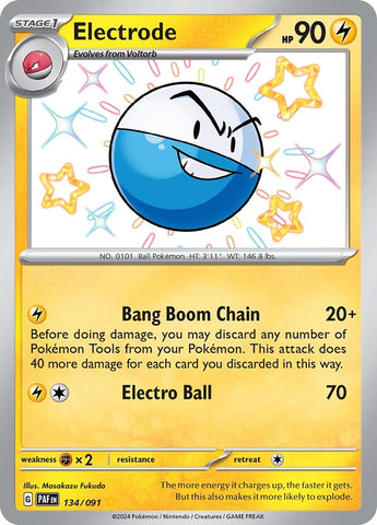 Image for Electrode (134/091) [SV: Paldean Fates]