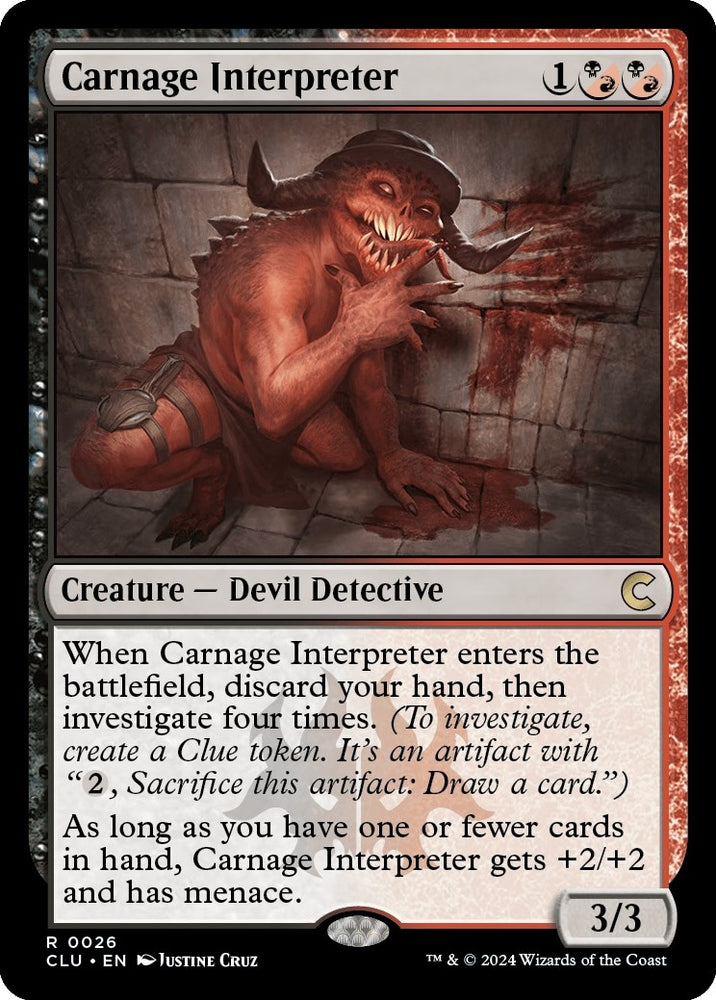 Image for Carnage Interpreter (26) [Ravnica: Clue Edition]