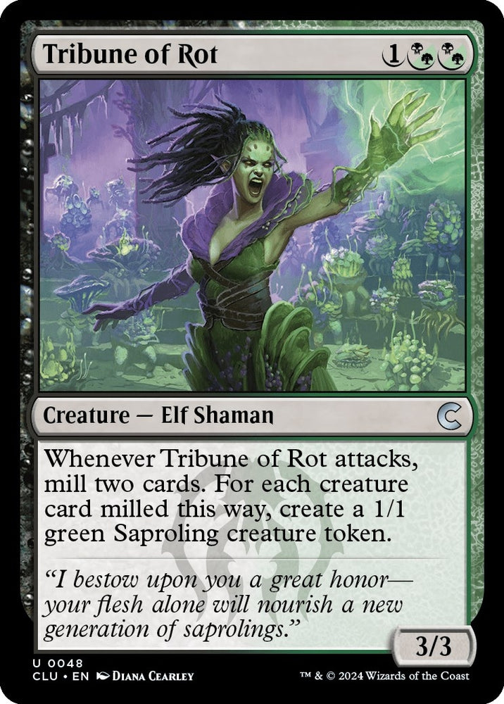 Image for Tribune of Rot (48) [Ravnica: Clue Edition]
