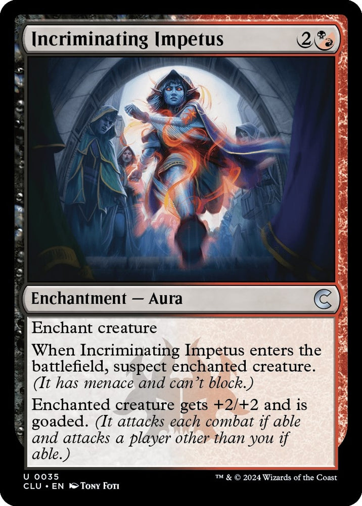 Image for Incriminating Impetus (35) [Ravnica: Clue Edition]
