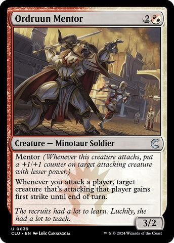 Image for Ordruun Mentor (39) [Ravnica: Clue Edition]
