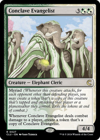 Image for Conclave Evangelist (27) [Ravnica: Clue Edition]