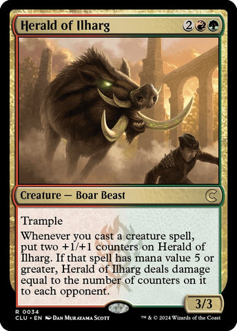 Image for Herald of Ilharg (34) [Ravnica: Clue Edition]