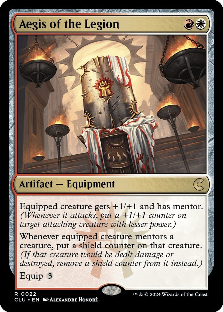 Image for Aegis of the Legion (22) [Ravnica: Clue Edition]