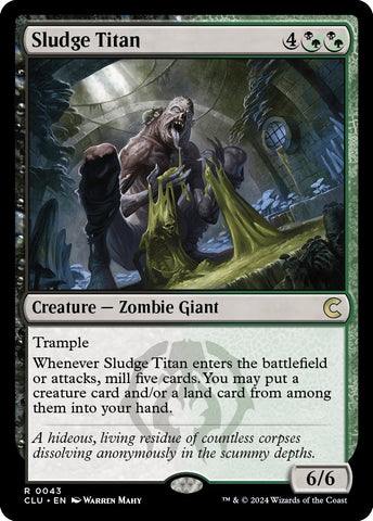 Image for Sludge Titan (43) [Ravnica: Clue Edition]