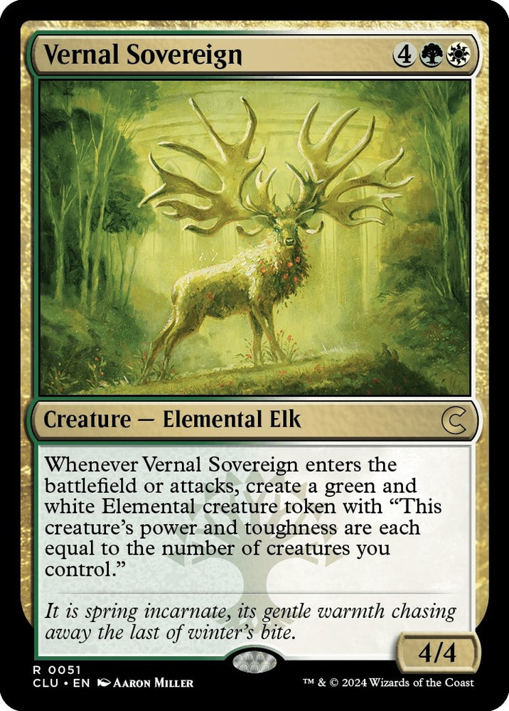 Image for Vernal Sovereign (51) [Ravnica: Clue Edition]