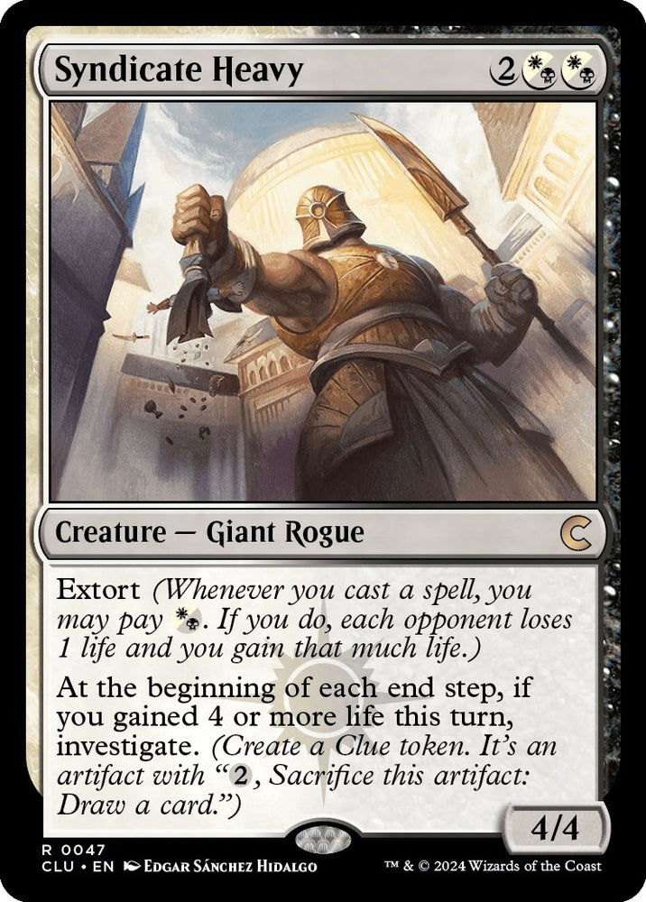 Image for Syndicate Heavy (47) [Ravnica: Clue Edition]