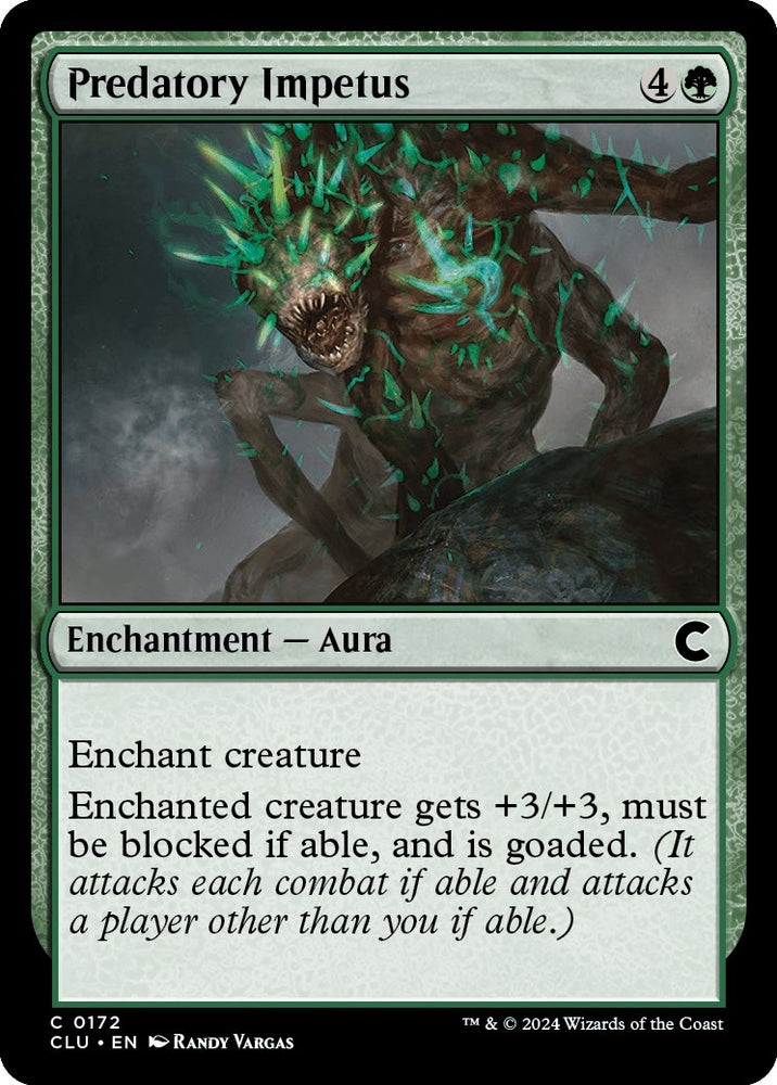 Image for Predatory Impetus (172) [Ravnica: Clue Edition]