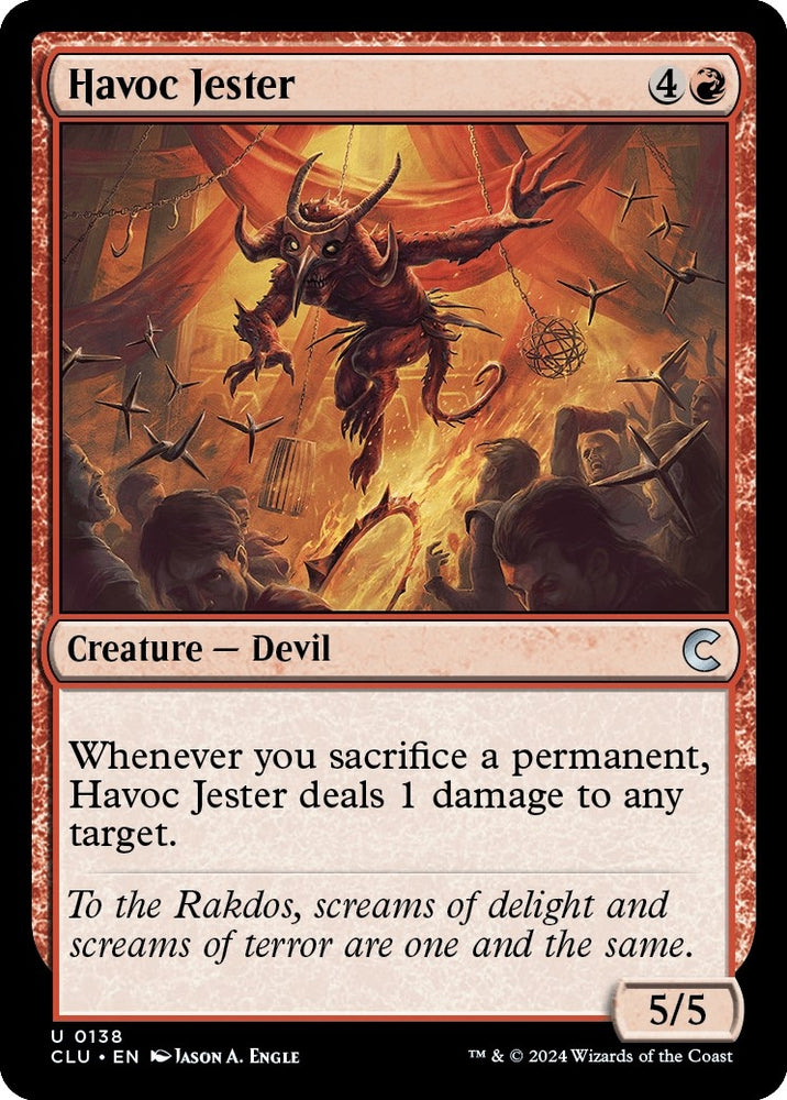 Image for Havoc Jester (138) [Ravnica: Clue Edition]