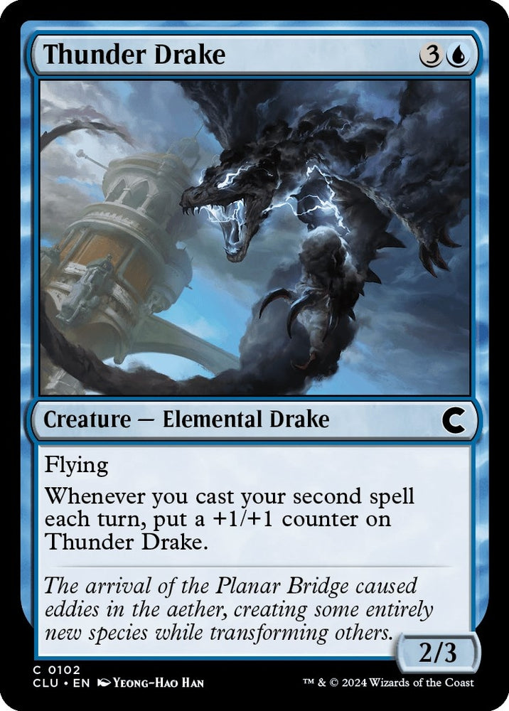 Image for Thunder Drake (102) [Ravnica: Clue Edition]