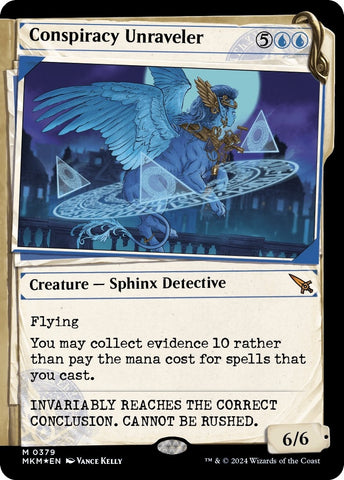 Image for Conspiracy Unraveler (Showcase) (Invisible Ink) (379) [Murders at Karlov Manor]