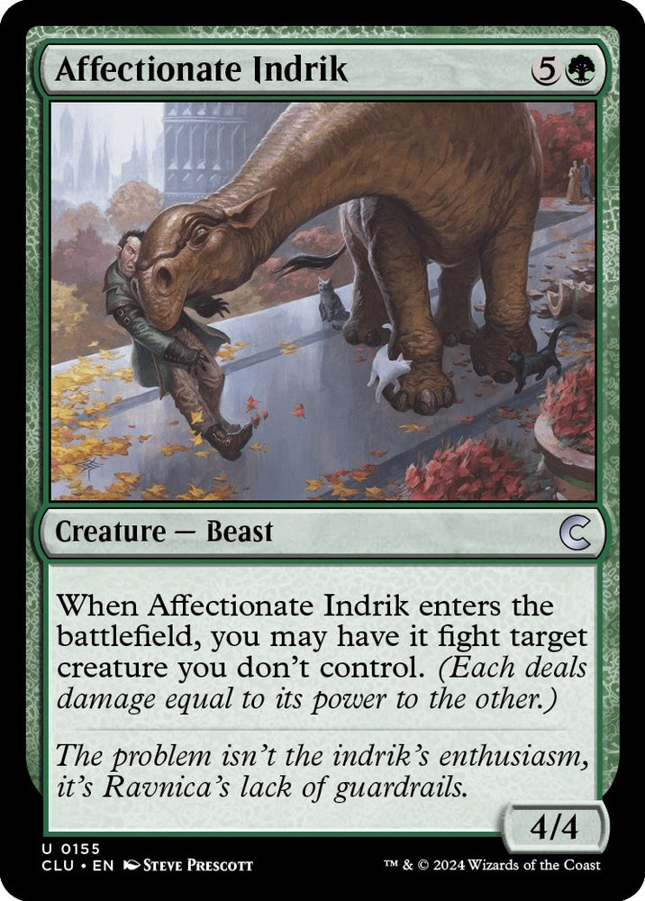 Image for Affectionate Indrik (155) [Ravnica: Clue Edition]
