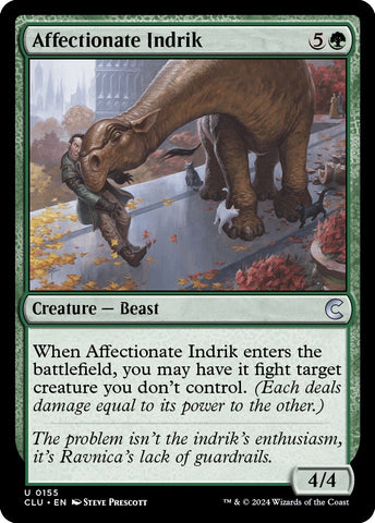 Image for Affectionate Indrik (155) [Ravnica: Clue Edition]