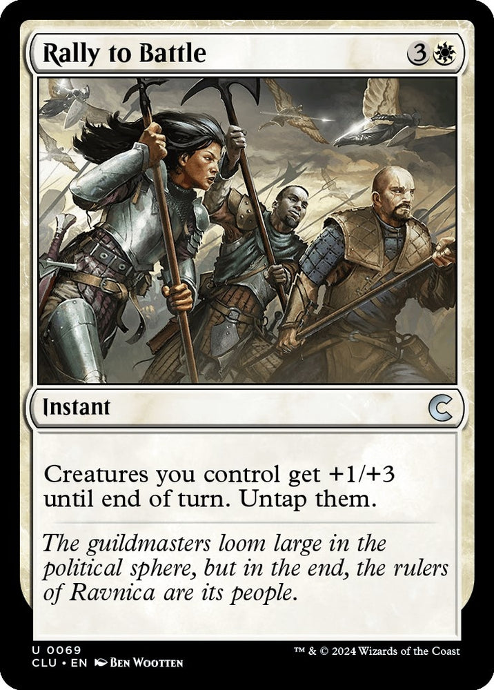 Image for Rally to Battle (69) [Ravnica: Clue Edition]