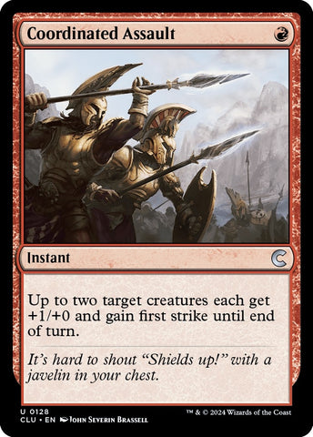Image for Coordinated Assault (128) [Ravnica: Clue Edition]
