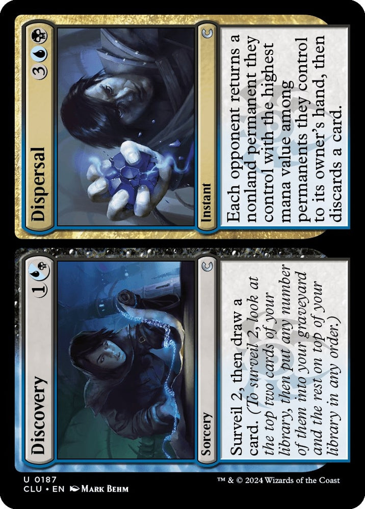 Image for Discovery // Dispersal (187) [Ravnica: Clue Edition]