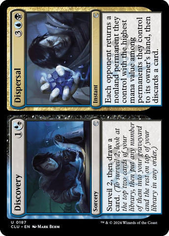 Image for Discovery // Dispersal (187) [Ravnica: Clue Edition]