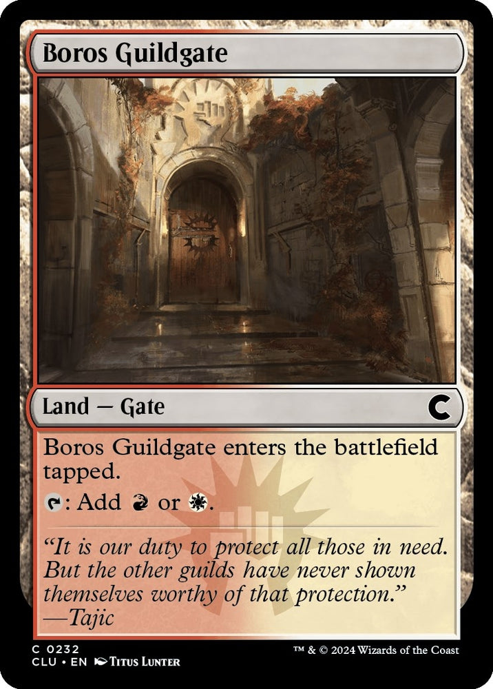Image for Boros Guildgate (232) [Ravnica: Clue Edition]