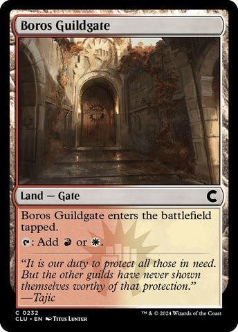 Image for Boros Guildgate (232) [Ravnica: Clue Edition]