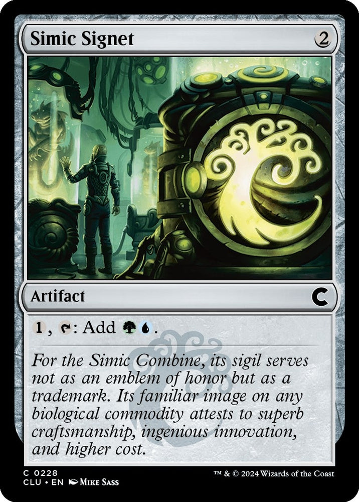 Image for Simic Signet (228) [Ravnica: Clue Edition]