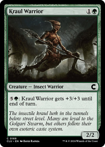 Image for Kraul Warrior (168) [Ravnica: Clue Edition]