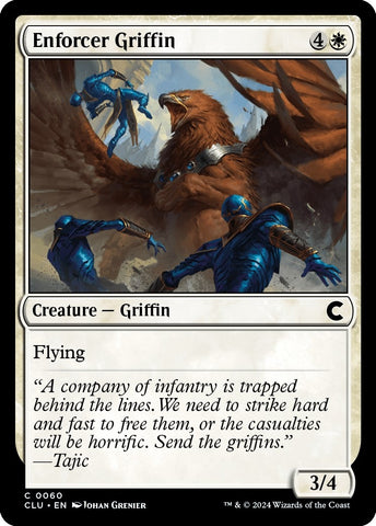 Image for Enforcer Griffin (60) [Ravnica: Clue Edition]