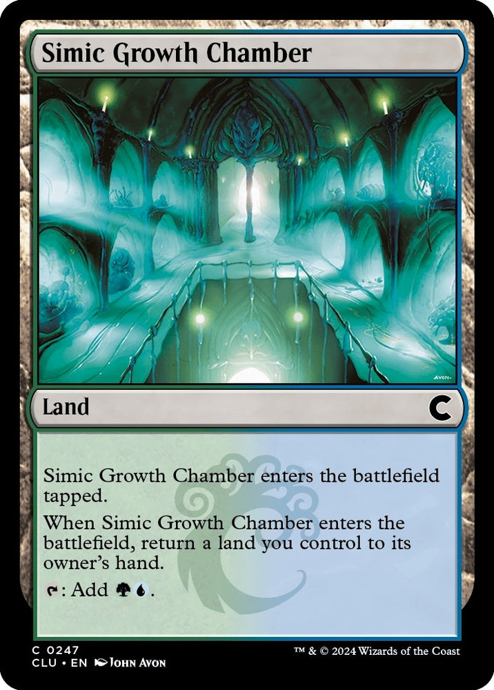 Image for Simic Growth Chamber (247) [Ravnica: Clue Edition]