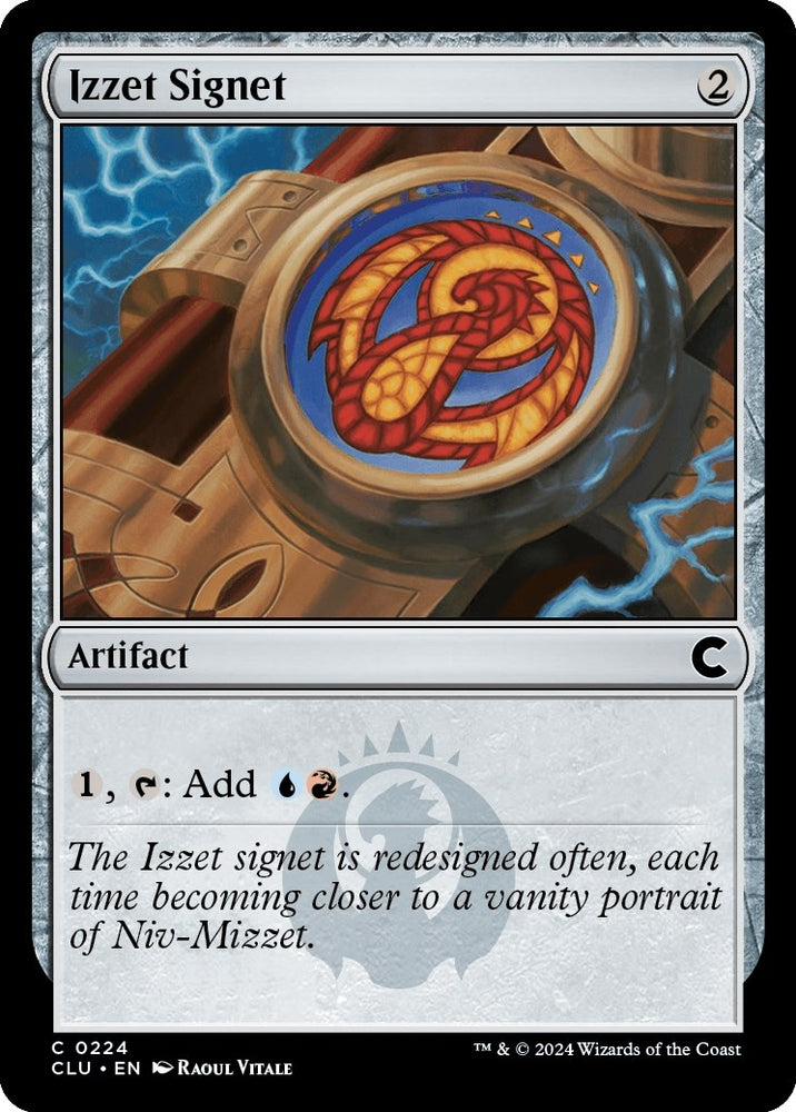 Image for Izzet Signet (224) [Ravnica: Clue Edition]