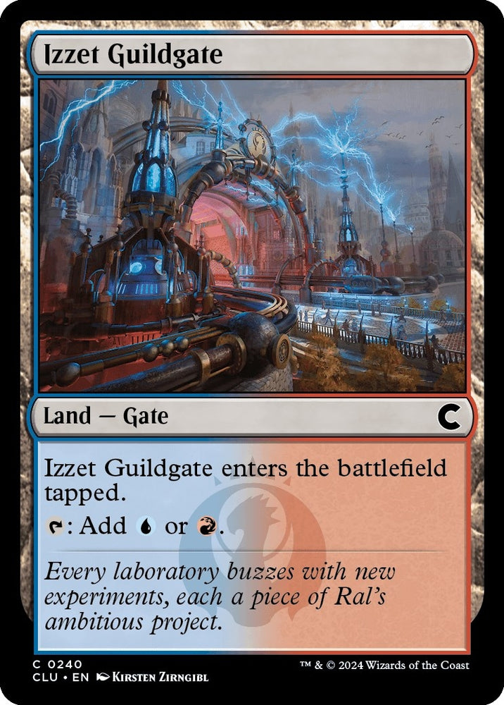 Image for Izzet Guildgate (240) [Ravnica: Clue Edition]