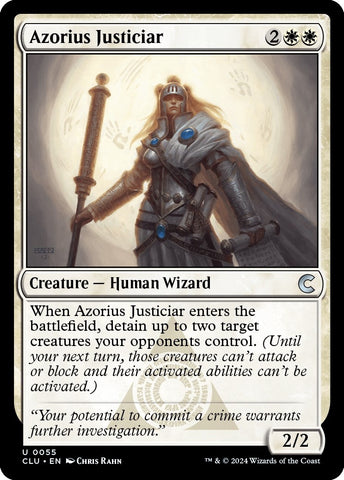 Image for Azorius Justiciar (55) [Ravnica: Clue Edition]