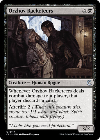 Image for Orzhov Racketeers (117) [Ravnica: Clue Edition]
