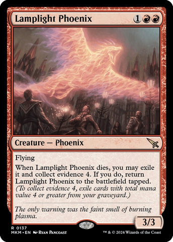 Image for Lamplight Phoenix (137) [Murders at Karlov Manor]