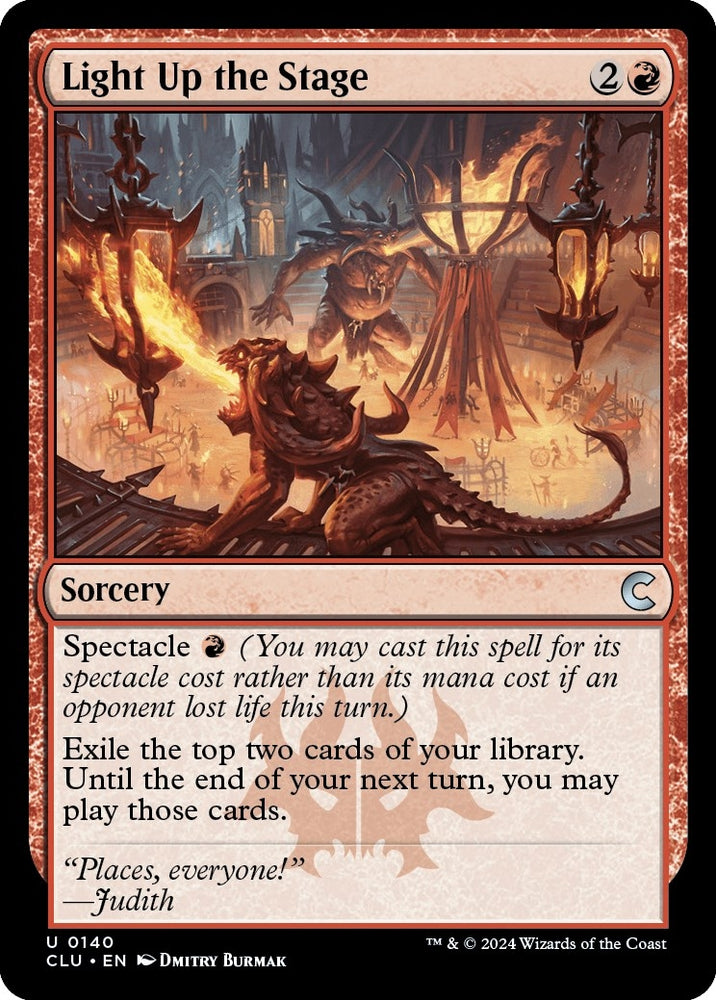 Image for Light Up the Stage (140) [Ravnica: Clue Edition]