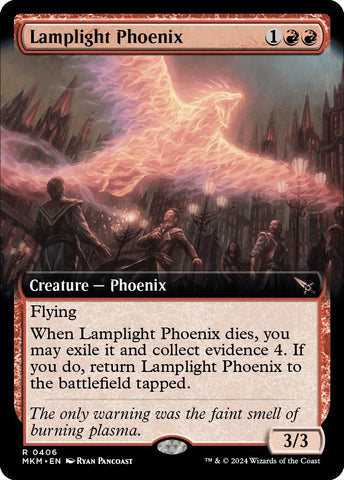 Image for Lamplight Phoenix (Extended Art) (406) [Murders at Karlov Manor]