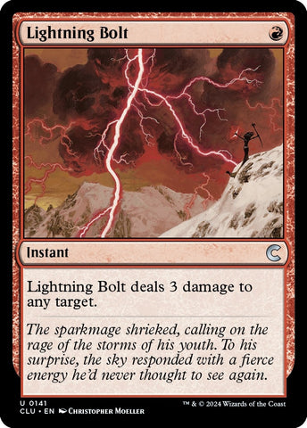 Image for Lightning Bolt (141) [Ravnica: Clue Edition]