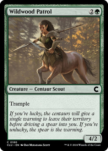 Image for Wildwood Patrol (180) [Ravnica: Clue Edition]