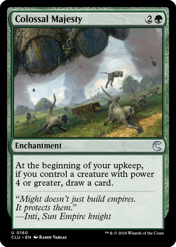 Image for Colossal Majesty (160) [Ravnica: Clue Edition]